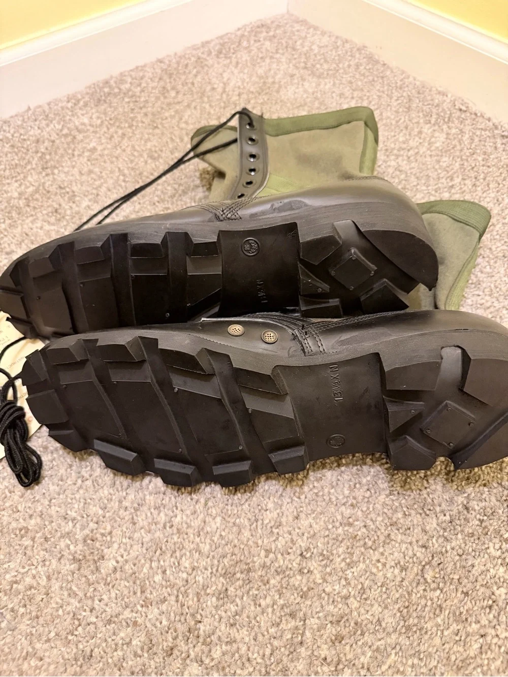 Men's Vintage Army Vietnam Era Jungle Boots